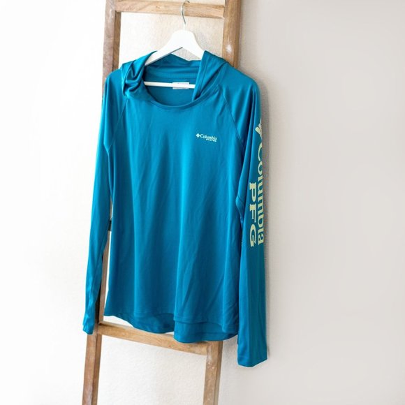 Columbia Tops - NWOT COLUMBIA PFG Tidal Tee Hoodie XL